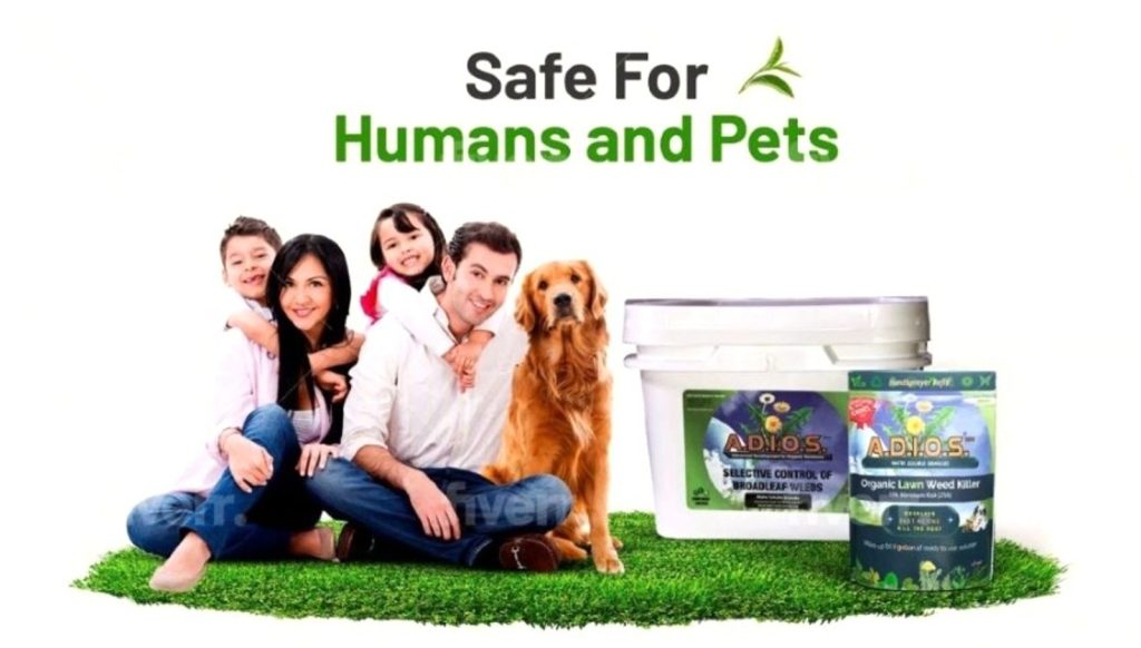 selective organic herbicide pet safe weed killer lawn treatment